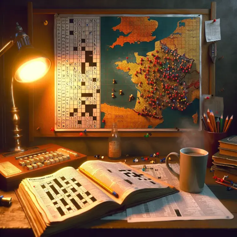 Løsningslister for Fransk By Krydsord